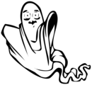 Free Stock Photo: Illustration of a ghost