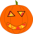 Free Stock Photo: Illustration of a jack-o-lantern