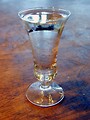 Free Stock Photo: Closeup of a clear alcoholic drink