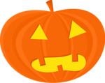 Free Stock Photo: Illustration of a jack-o-lantern