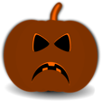 Free Stock Photo: Illustration of a jack-o-lantern