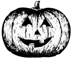 Free Stock Photo: Illustration of a jack-o-lantern