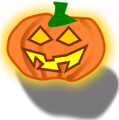 Free Stock Photo: Illustration of a jack-o-lantern