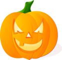 Free Stock Photo: Illustration of a jack-o-lantern