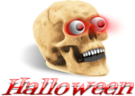 Free Stock Photo: Illustration of a human skull