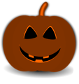 Free Stock Photo: Illustration of a jack-o-lantern