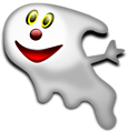 Free Stock Photo: Illustration of a halloween ghost