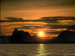 Free Stock Photo: A beautiful sunset over the water