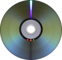 Free Stock Photo: A DVD isolated on a white background