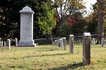 Free Stock Photo: Blank tombstones at historic Oakland Cemetery in Atlanta, Georgia