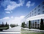 Free Stock Photo: Modern glass building