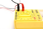 Free Stock Photo: Close-up of a multimeter isolated on a white background