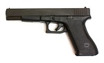Free Stock Photo: A Glock 24 pistol on a white background