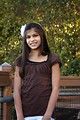 Free Stock Photo: A beautiful young girl posing outdoors