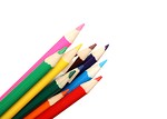 Free Stock Photo: Close-up of colored pencils