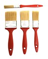 Free Stock Photo: A set of paint brushes isolated on a white background