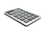 Free Stock Photo: A calculator isolated on a white background