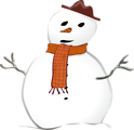 Free Stock Photo: Illustration of a snowman