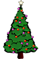 Free Stock Photo: Illustration of a Christmas tree