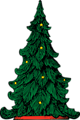 Free Stock Photo: Illustration of a Christmas tree