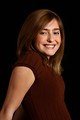 Free Stock Photo: Close-up portrait of a cute young girl posing before a black background