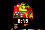 Free Stock Photo: Night shot of a business sign