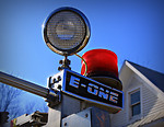 Free Stock Photo: An E-One light bar on an emergency vehicle