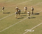 Free Stock Photo: Football players on a field