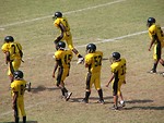 Free Stock Photo: Football players on a field