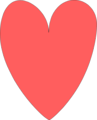 Free Stock Photo: Illustration of a pink heart