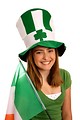 Free Stock Photo: A cute young girl dressed up for Saint Patrick