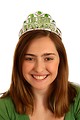 Free Stock Photo: A cute young girl dressed up for Saint Patrick