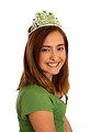 Free Stock Photo: A cute young girl dressed up for Saint Patrick