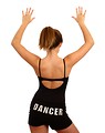 Free Stock Photo: A cute young girl making a dance pose