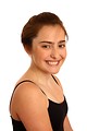 Free Stock Photo: A cute young girl making a dance pose
