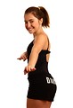 Free Stock Photo: A cute young girl making a dance pose