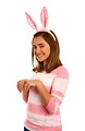 Free Stock Photo: A cute young girl dressed in a bunny costume