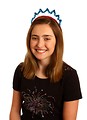 Free Stock Photo: A cute young girl dressed up for the 4th of July