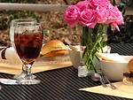 Free Stock Photo: An outdoor table setting