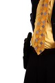 Free Stock Photo: Close-up of a pistol in a holster on the belt of a businessman