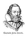 Free Stock Photo: Vintage illustration of Captain John Smith