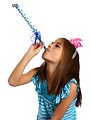 Free Stock Photo: A cute young girl celebrating a birthday
