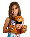 Free Stock Photo: A pretty young girl holding a teddy bear