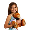 Free Stock Photo: A pretty young girl holding a teddy bear