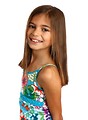 Free Stock Photo: A pretty young girl posing with a white background