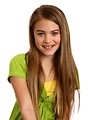 Free Stock Photo: A beautiful young girl posing with a white background