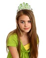 Free Stock Photo: A beautiful young girl dressed for Saint Patrick
