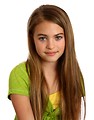 Free Stock Photo: A beautiful young girl posing with a white background.