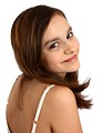 Free Stock Photo: A cute young girl posing on a white background