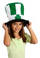 Free Stock Photo: A pretty young girl wearing a Saint Patrick